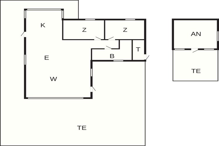 4 sterren vakantie huis in Hadsund-Plattegrond
