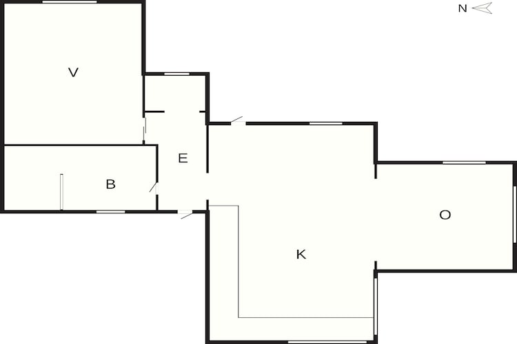 6 person holiday home in Løgstør-Floor plan
