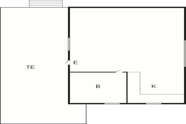 4 etoiles maison de vacances a Skummeslövsstrand-Plan d'étage