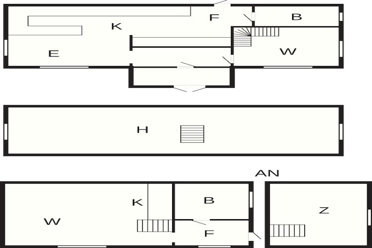 Haus mit Gästezimmer und Garten-Grundriss