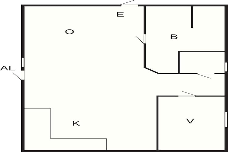 4 Personen vakantie huis in Nösund-Plattegrond