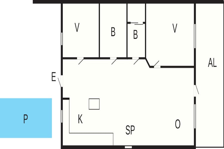 5 Sterne Ferienhaus in MÖRBYLÅNGA-Grundriss
