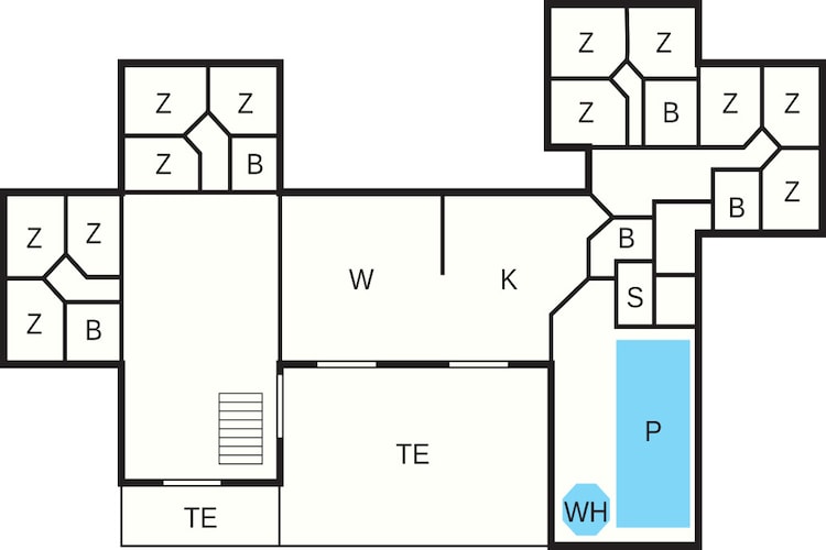 5 sterren vakantie huis in Spøttrup-Plattegrond