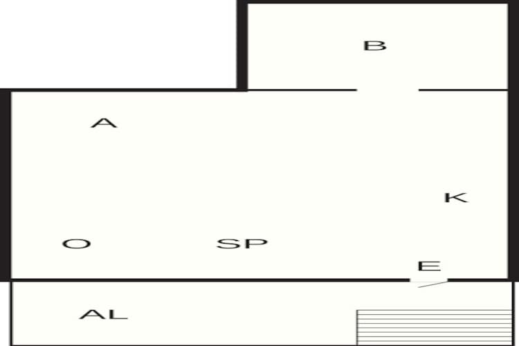 Maison de vacances pour 4 a KÖPINGSVIK - Plan