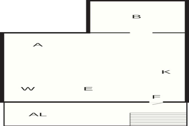 Maison de vacances pour 4 a KÖPINGSVIK - Plan