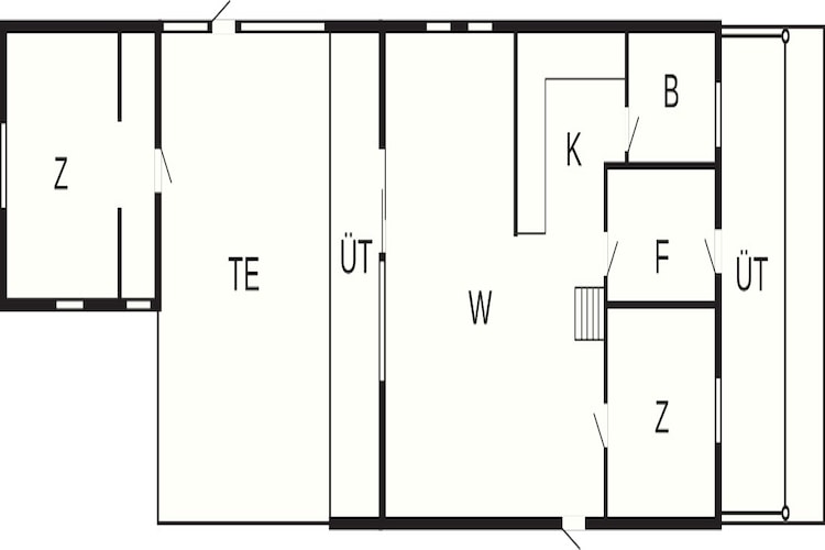 4 sterren vakantie huis in Karrebæksminde-Plattegrond