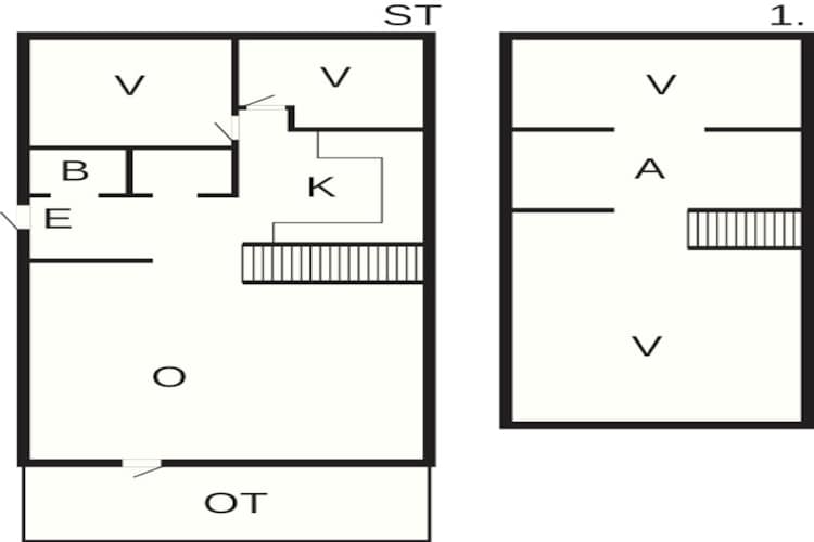 4 Sterne Ferienhaus in DEGEBERGA-Grundriss