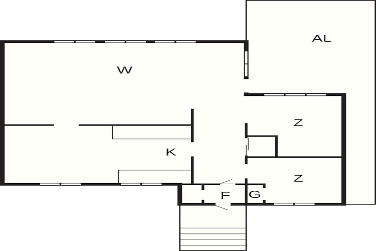 Maison de vacances pour 5 a VÄRMDÖ-Plan d'étage