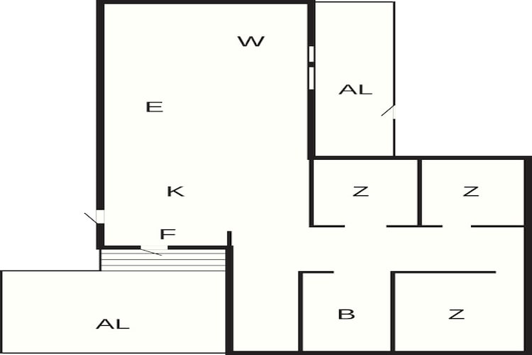 Maison de vacances pour 6 a Byxelkrok-Plan d'étage