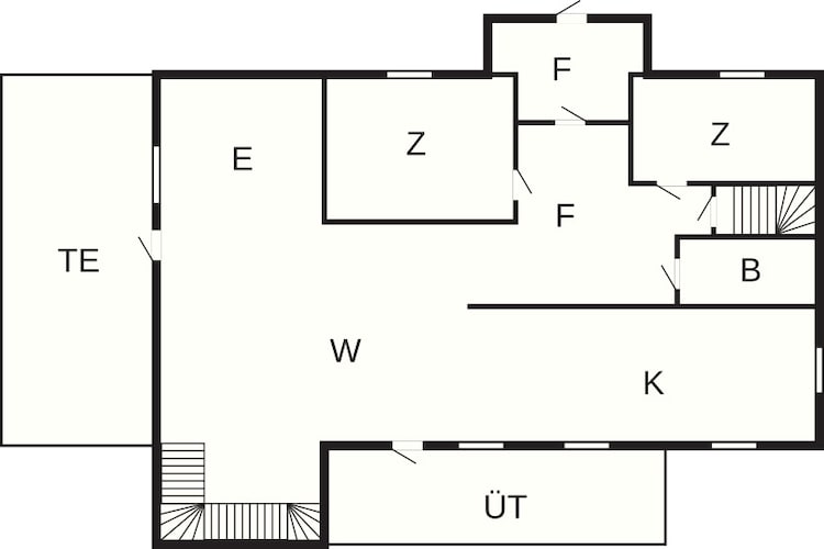 Maison de vacances pour 7 a Grovfjord-Plan