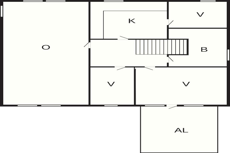 4 sterren vakantie huis in Brønderslev-Plattegrond