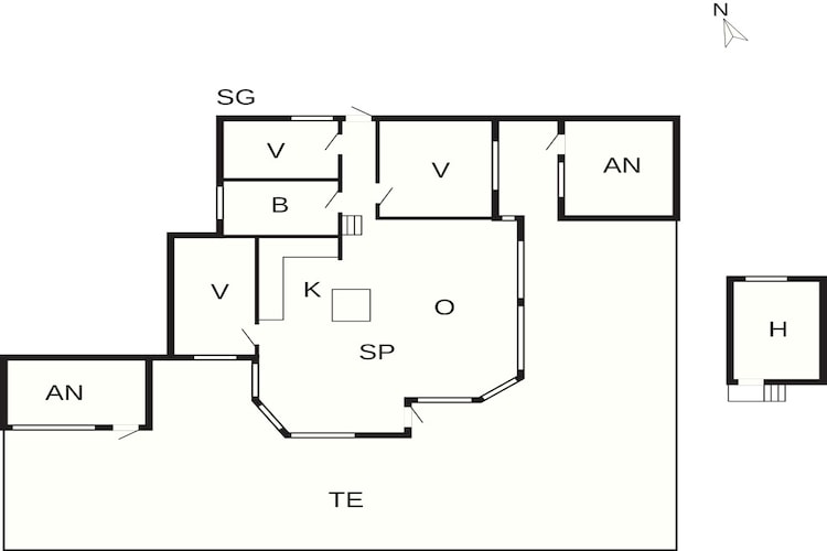 5 sterren vakantie huis in Orø-Plattegrond
