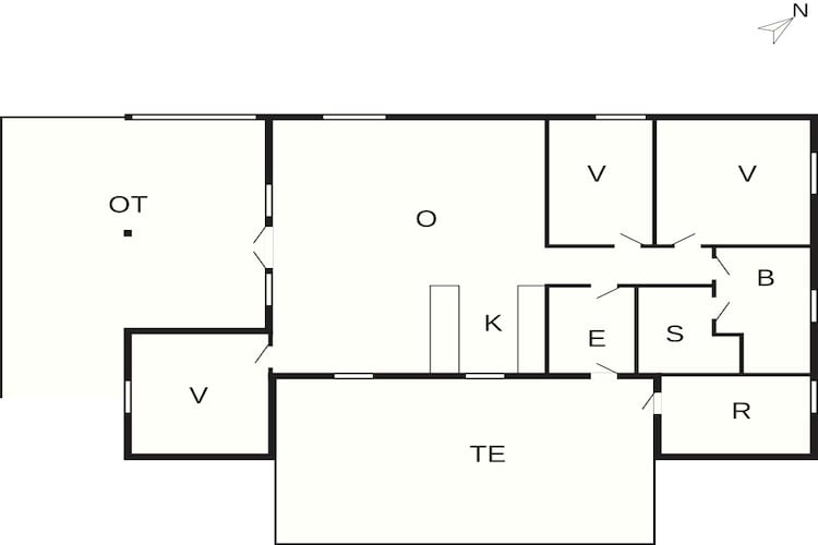 5 sterren vakantie huis in Ringkøbing-Plattegrond