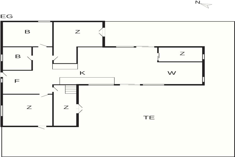 5 sterren vakantie huis in Odder-Plattegrond