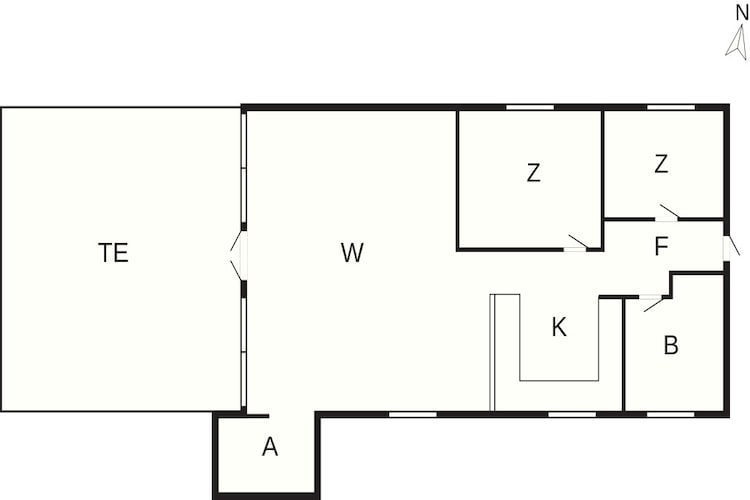 5 sterren vakantie huis in Ølsted-Plattegrond