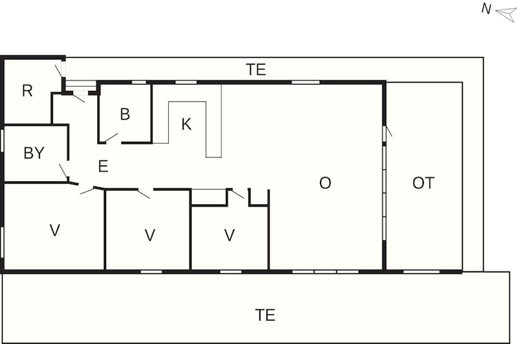 5 sterren vakantie huis in Hirtshals-Plattegrond