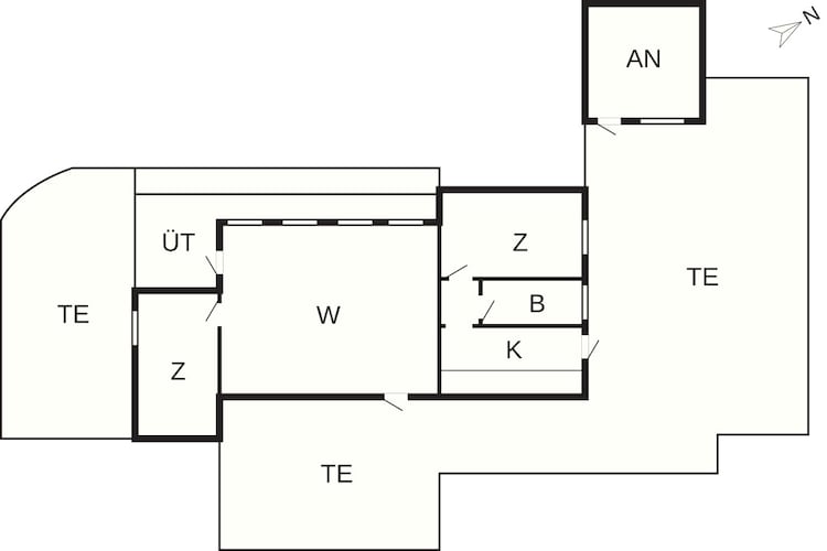 5 sterren vakantie huis in Otterup-Plattegrond