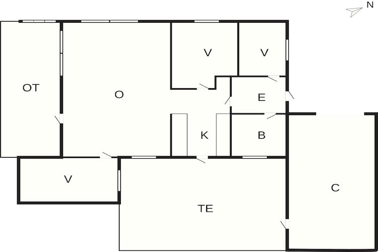 5 sterren vakantie huis in Vinderup-Plattegrond