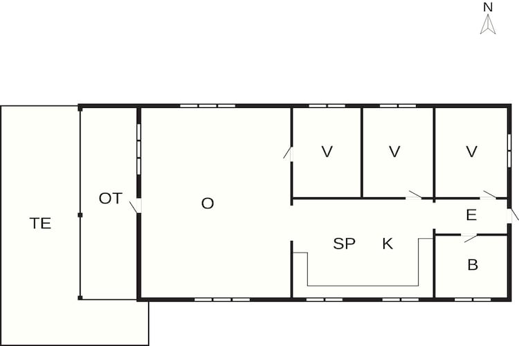 5 sterren vakantie huis in Kirke Såby-Plattegrond