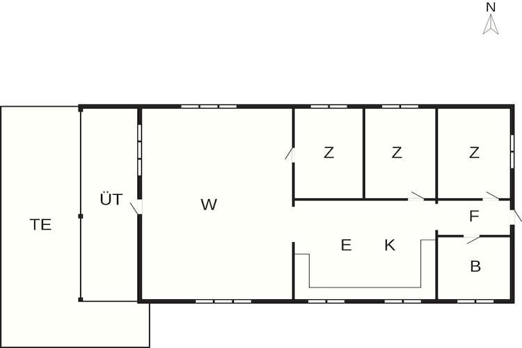 5 sterren vakantie huis in Kirke Såby-Plattegrond