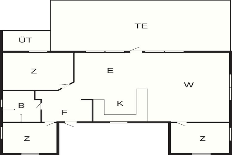 5 sterren vakantie huis in Ebeltoft-Plattegrond