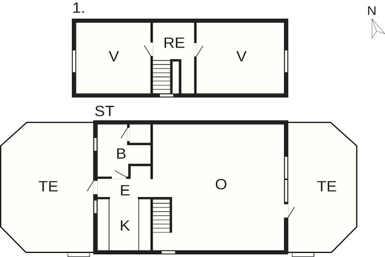 5 sterren vakantie huis in Farsø-Plattegrond