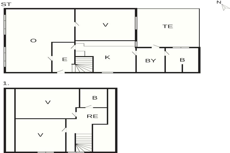 5 sterren vakantie huis in Rødby-Plattegrond