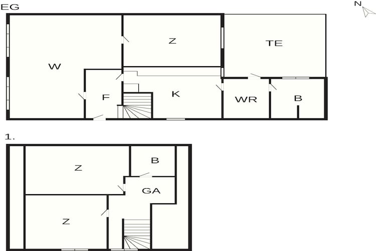 5 sterren vakantie huis in Rødby-Plattegrond