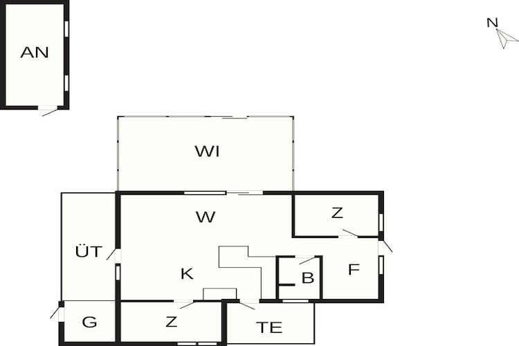 5 sterren vakantie huis in Faxe Ladeplads-Plattegrond
