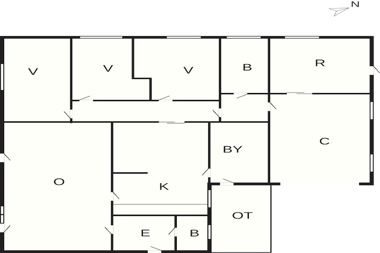 5 sterren vakantie huis in Farsø-Plattegrond
