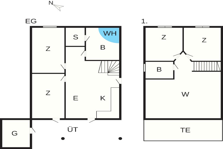 5 sterren vakantie huis in Gråsten-Plattegrond