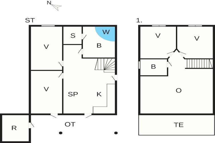 5 sterren vakantie huis in Gråsten-Plattegrond