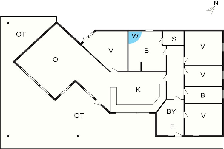 5 sterren vakantie huis in Hadsund-Plattegrond