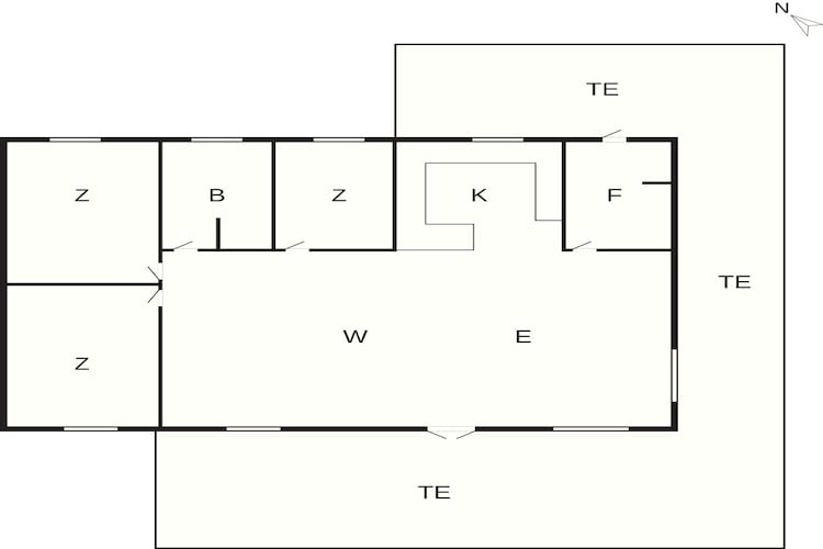 5 star holiday home in Tisvildeleje-Floor plan