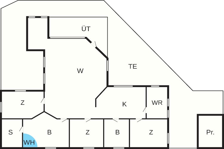 5 sterren vakantie huis in Sydals-Plattegrond