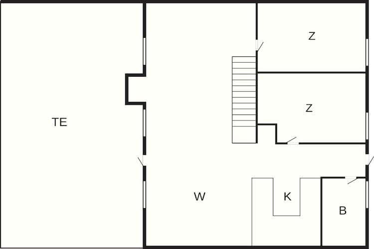 5 sterren vakantie huis in Væggerløse-Plattegrond