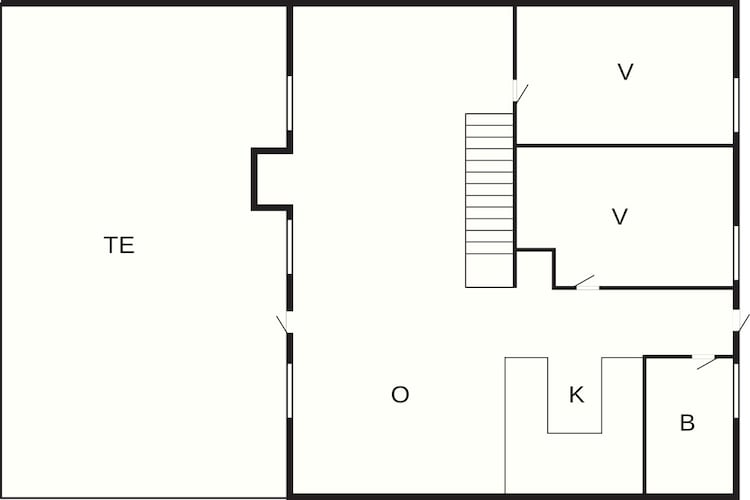 5 sterren vakantie huis in Væggerløse-Plattegrond