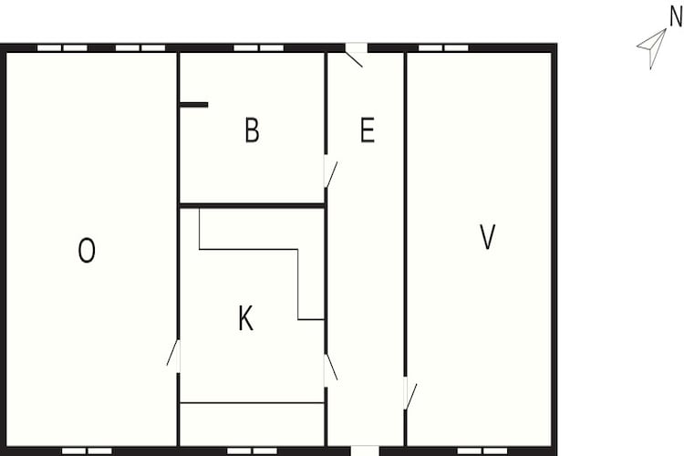 5 sterren vakantie huis in Millinge-Plattegrond