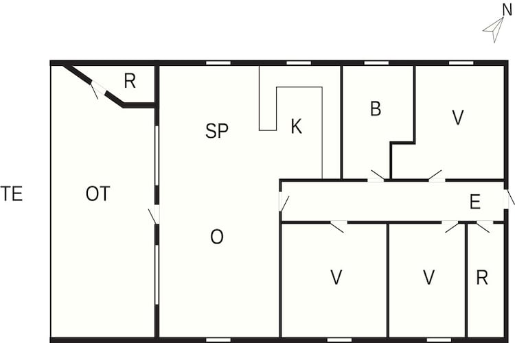 5 etoiles maison de vacances a Sydals-Plan