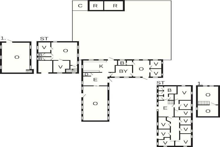 5 star holiday home in Vig-Floor plan