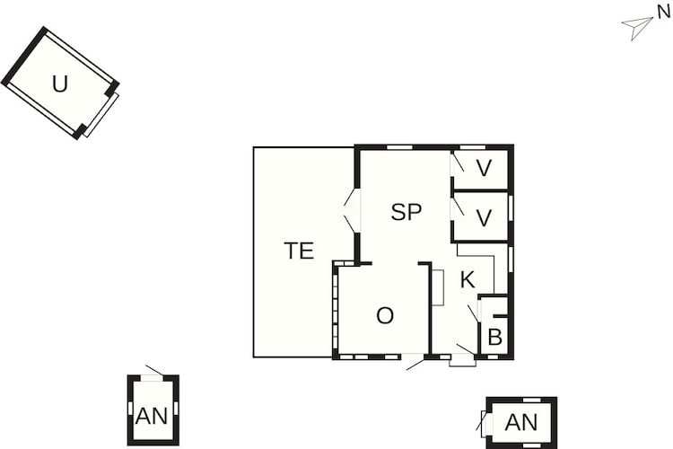 5 etoiles maison de vacances a Børkop-Plan