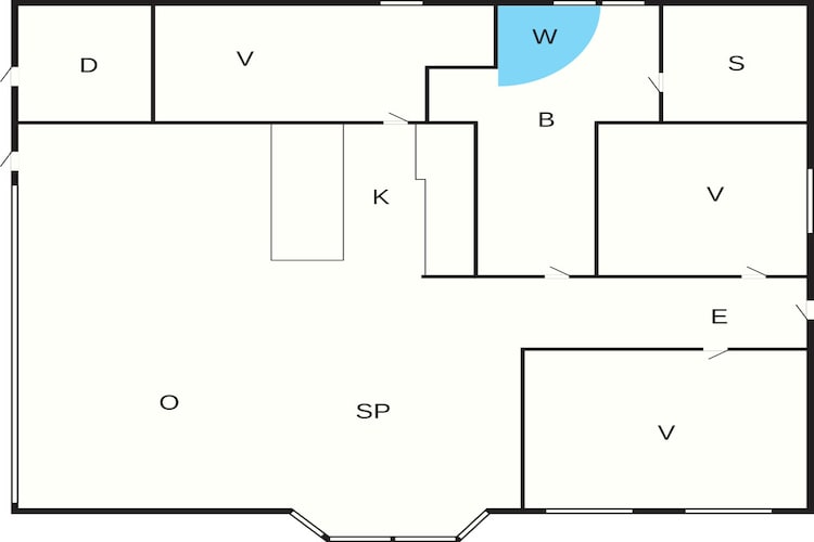 5 etoiles maison de vacances a Juelsminde-Plan