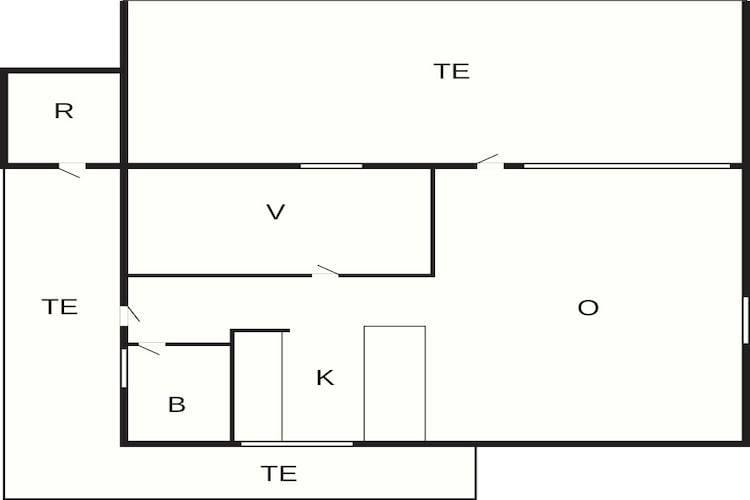 5 etoiles maison de vacances a Sydals-Plan