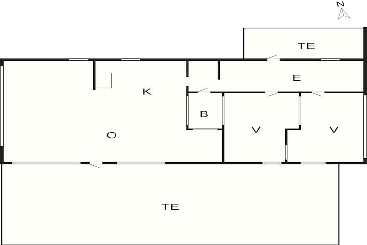 5 star holiday home in Højby-Floor plan