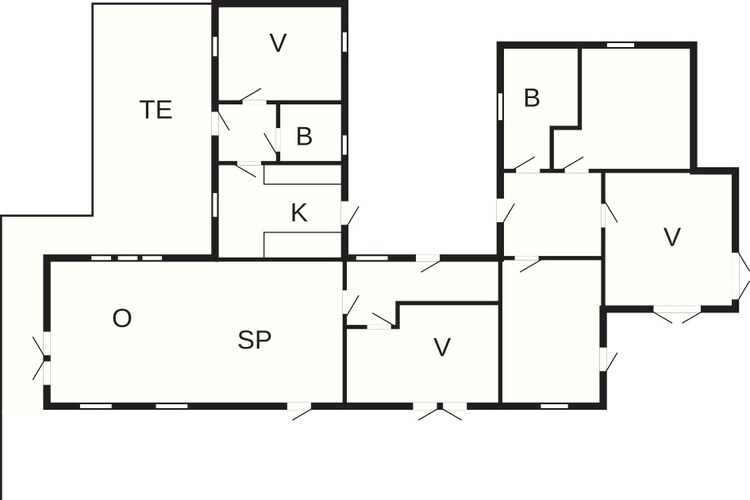 5 sterren vakantie huis in Viborg-Plattegrond