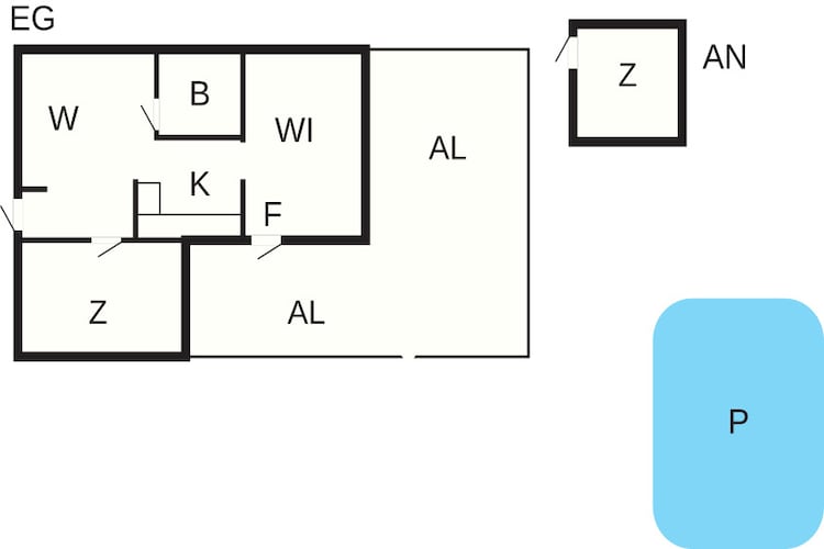 4 etoiles maison de vacances a HÖLLVIKEN-Plan d'étage