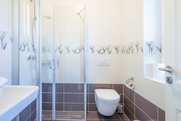 Ferienhaus Trottellumme-Badkamer