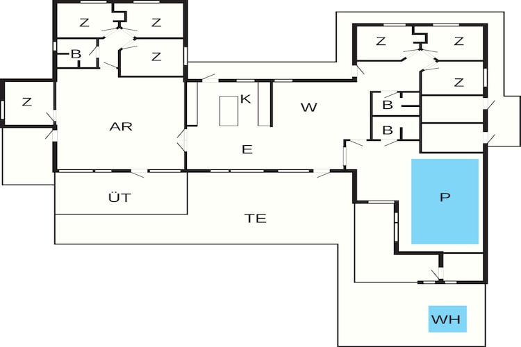 5 sterren vakantie huis in Løkken-Plattegrond