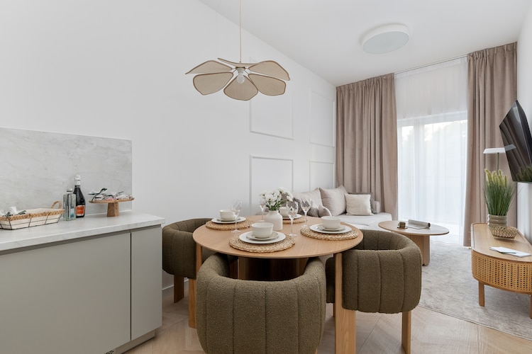 Apartament Powstańców WLKP 16E-25 Pobierowo-Woonkamer