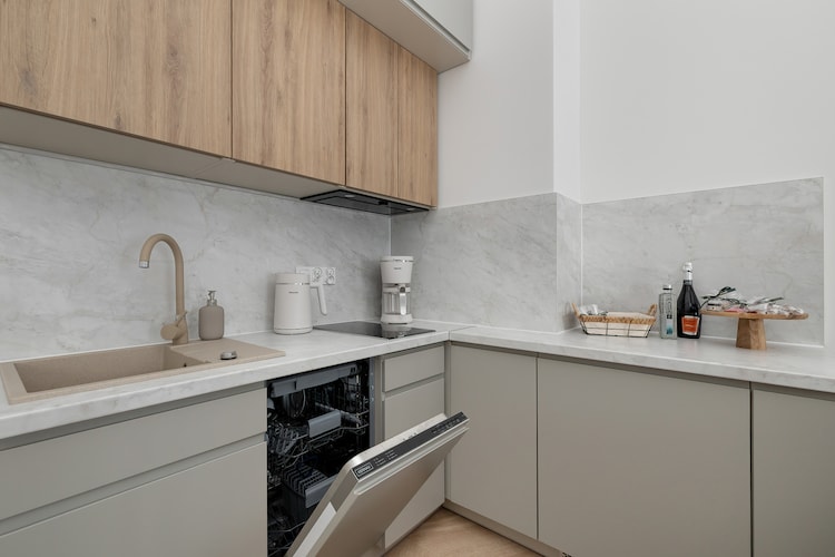 Apartament Powstańców WLKP 16E-25 Pobierowo-Keuken